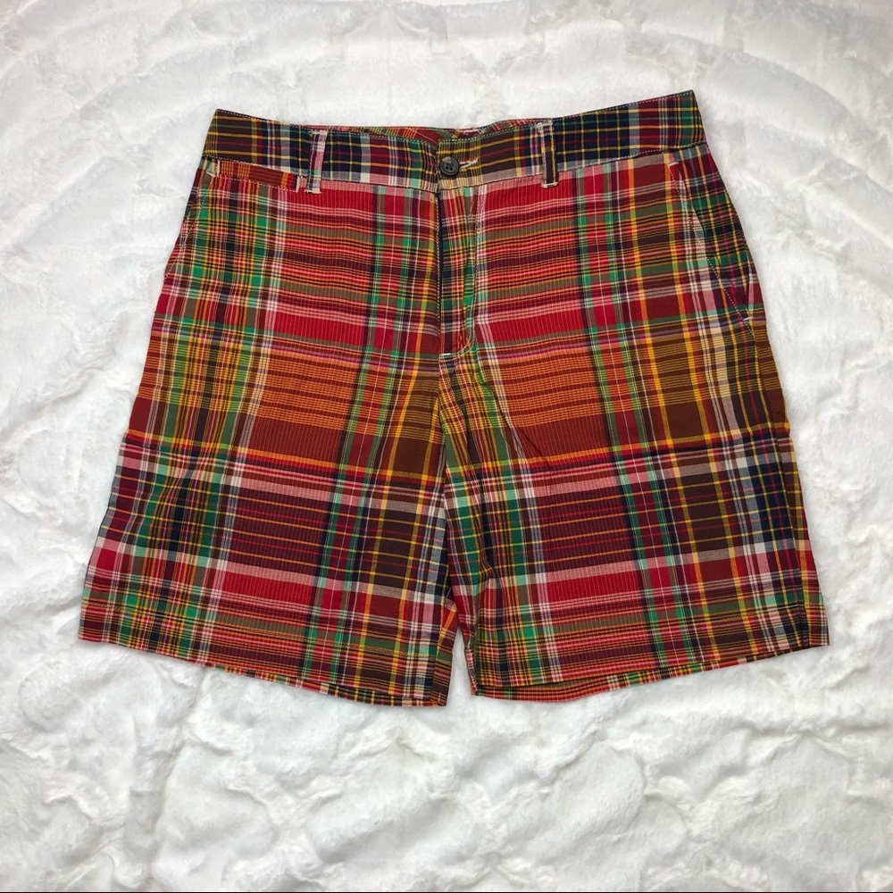 Ralph Lauren Polo Plaid Shorts size 16 - Picture 2 of 8